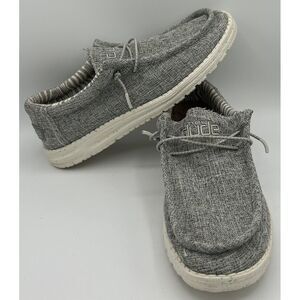 Hey Dude Gray Loafers